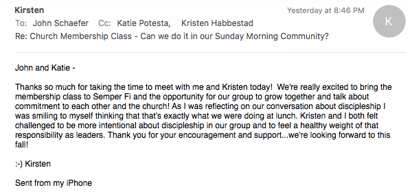 Kirsten Thank You